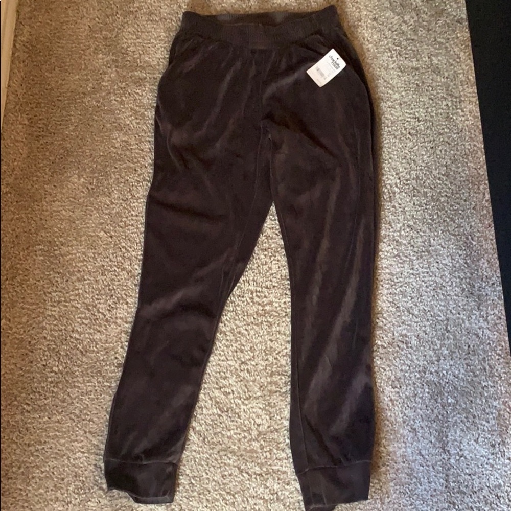 Velvet Gray Joggers